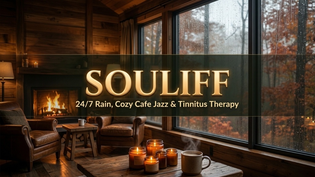 24/7 Rain, Cozy Cafe Jazz & Tinnitus Therapy